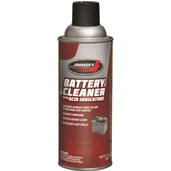 Johnsen's Battery Cleaner with Acid Indicator 7.5oz JOH 4606