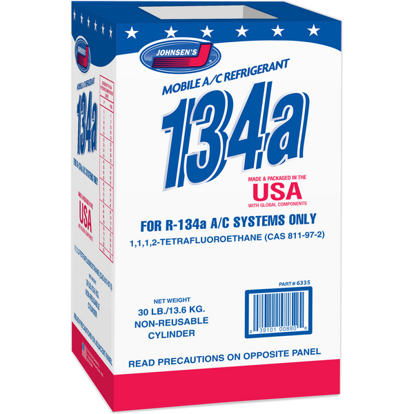Johnsen's R-134A 30LB Mobile A/C Refrigerant JOH 6335