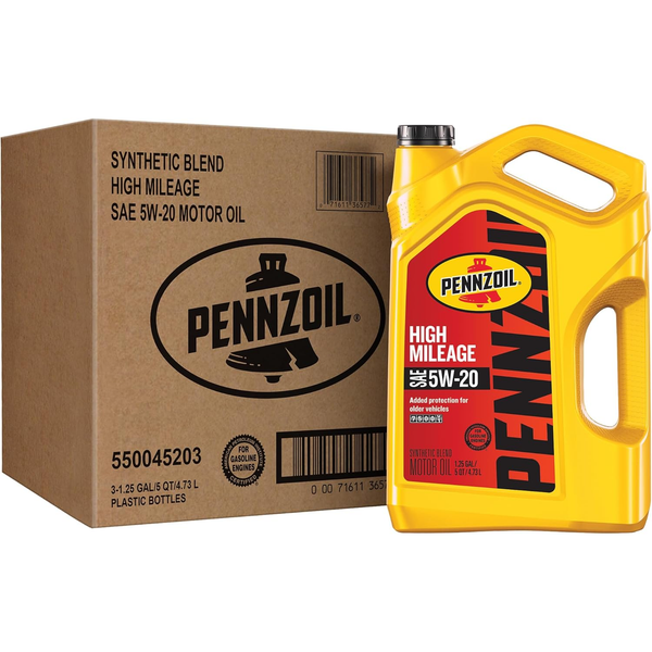Pennzoil High Mileage 5W-20 PZ 550045203 GL