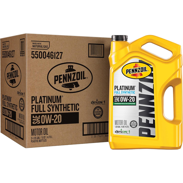 Pennzoil Platinum Full Synthetic 0W-20 PZ 550046127 GL