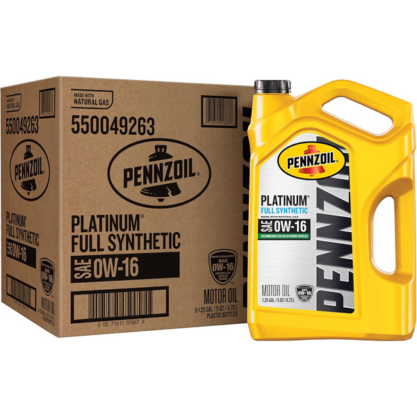 Pennzoil Platinum Full Synthetic 0W-16 PZ 550049263 GL