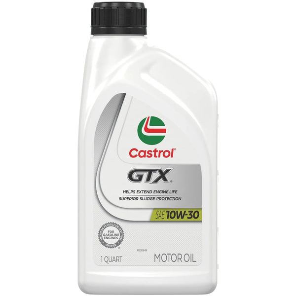Castrol GTX 10W-30 Conventional & Synthetic Blend CAS15B400 QT / CAS03093C GL