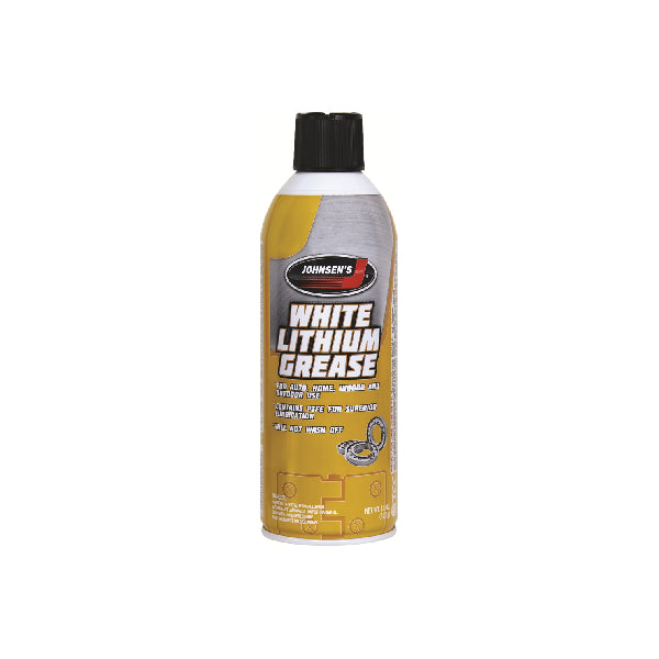 JOHNSEN'S WHITE LITHIUM GREASE SPRAY 11oz #JOH4604