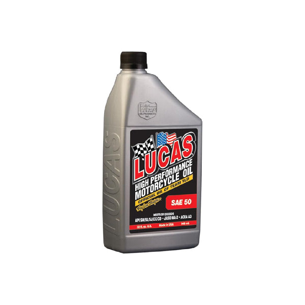 Lucas High Performance Motorcycle Oil SAE50 #10712