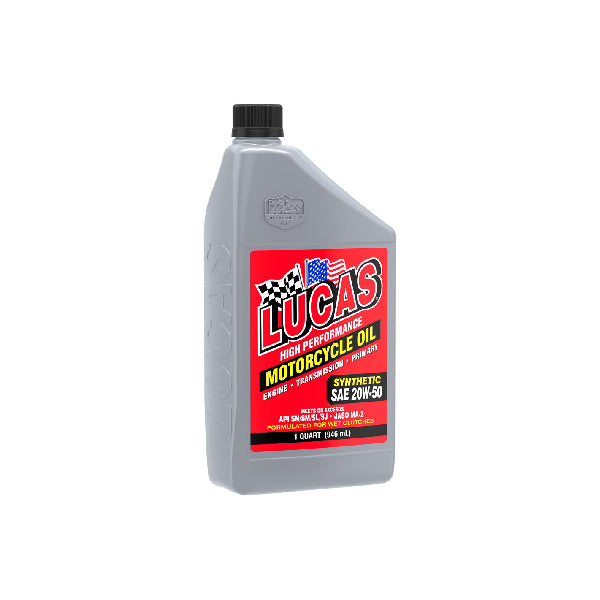 HIGH PERFORMANCE SYNTHETIC MOTORCYCLE OIL 20W50 10700L