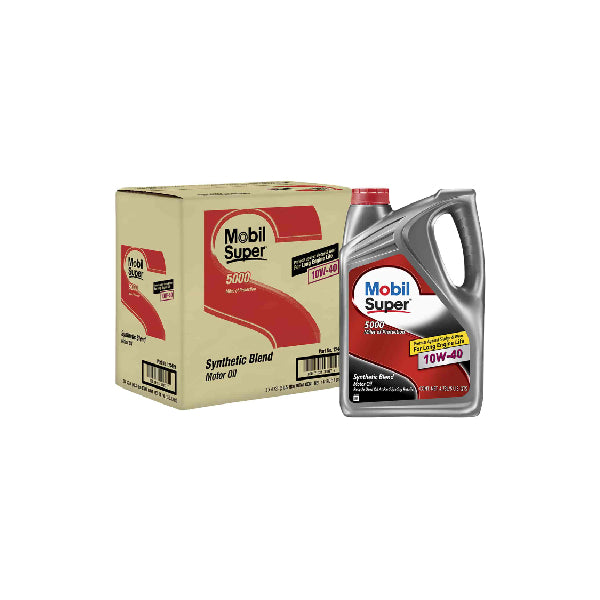 MOBIL SUPER 5000 10W40 5QT #MOB124409