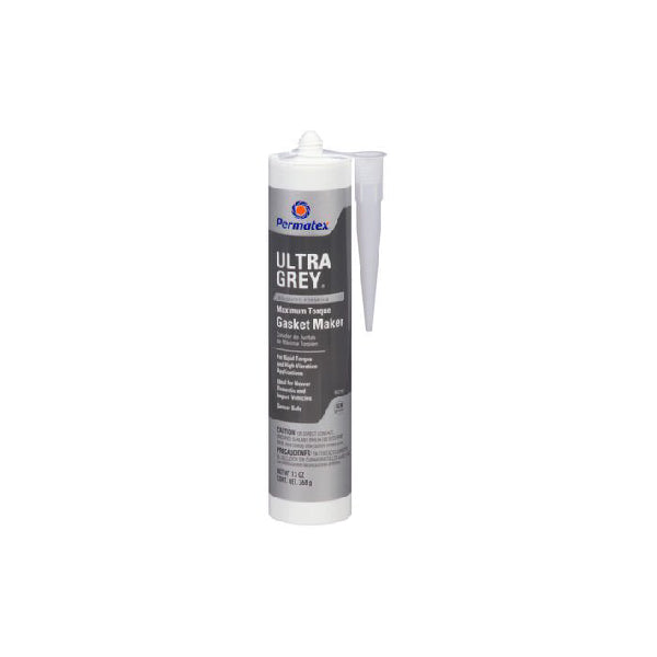 PERMATEX ULTRA GREY RIGID HIGH-TORQUE RTV SILICONE GASKET MAKER - 13OZ #82195