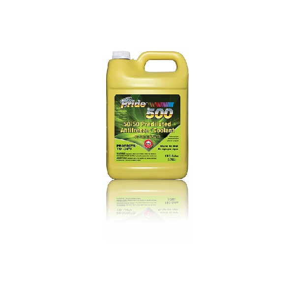 PRIDE 500 50/50 PREDILUTED ANTIFREEZE COOLANT GREEN #PRIDE500