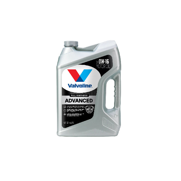 VALVOLINE ADVANCED FULL SYNTHETIC MOTOR OIL SAE 0W16 5QT #VV878399