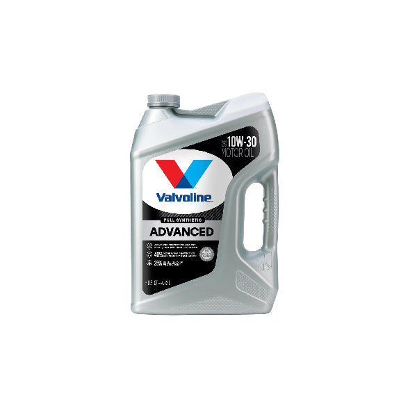 VALVOLINE ADVANCED FULL SYNTHETIC MOTOR OIL SAE 10W30 5QT