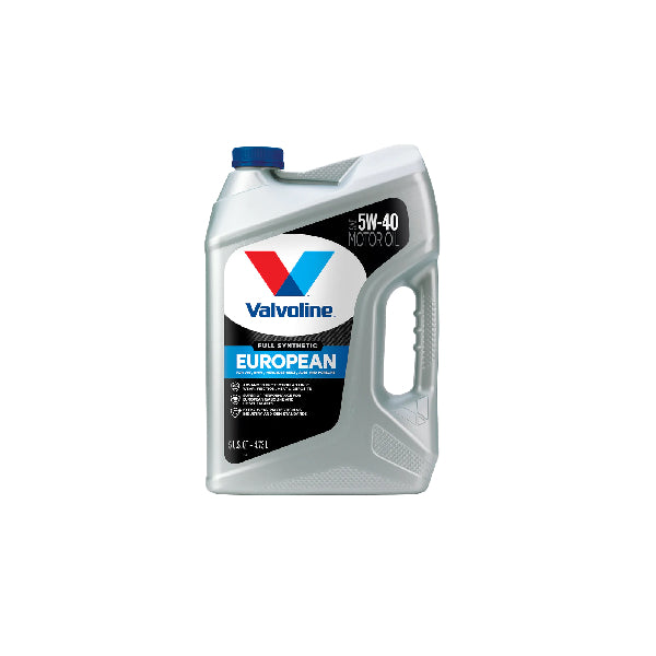 VALVOLINE EUROPEAN VEHICLE FULL SYNTHETIC MOTOR OIL SAE 5W40 5QT #VV540SYNGL