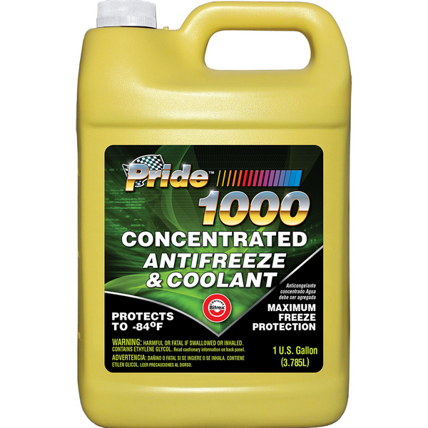 Pride 1000 Concentrated Antifreeze / Coolant Green PRIDE1000
